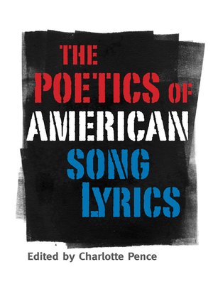 cover image of The Poetics of American Song Lyrics